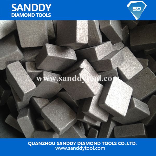 Sandwich Type Granite Block Cutting Segment